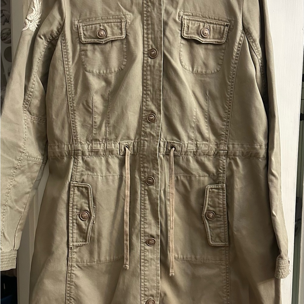 Vintage Green Lucky Brand Utility Jacket - Size L